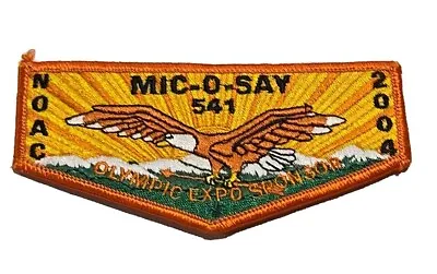 Boy Scout OA Mic-O-Say Lodge 541 2004 NOAC Flap - 1838 • $5.91