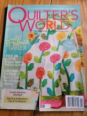 Quilter's World February 2013. Paper Piecing 18 Beautiful Projects  • $3.90