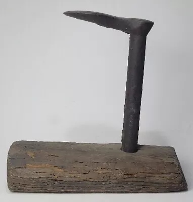 Civil War Era Cast Iron Cobblers Bench Shoemaker Anvil Tool Boot Repair Usa Rare • £596.22