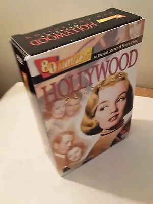 HOLLYWOOD CLASSICS - 80 Feature Films  - 20 Disc DVD Box Set • $14