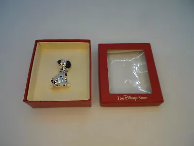 Vintage Disney Store 101 Dalmations Silver & Black Brooch Pin • $34.50