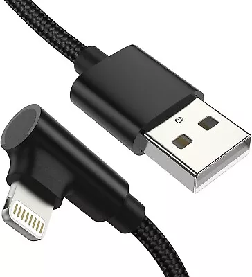 1ft Right Angle Cable Short 3 Pack Braided Fast Charging USB 90 Degree.... • $13.55