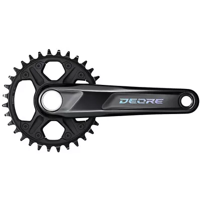 Shimano Deore FC-M6130-1 Crankset 170mm 12-Spd 32t Direct Mount Black • $86.78