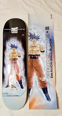 Primitive Dragon Ball Super Goku Ultra Instinct Skateboard Deck P Rod & Griptape • $105