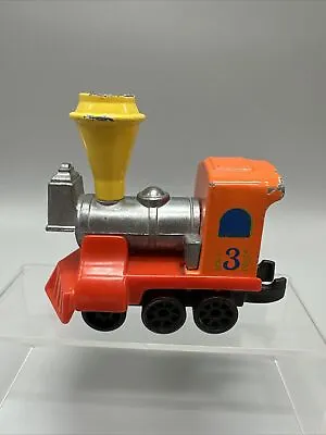 Vintage Mattel 1980 My First Wheels Train Engine Diecast & Plastic 6H2 • $11.99