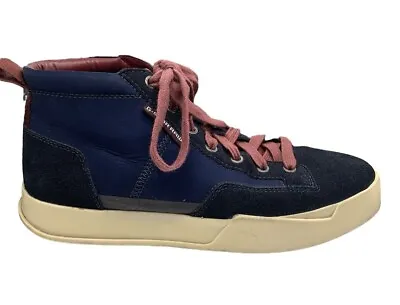 G-Star Raw Mens Rackam Core Mid Sneakers D15994 Blue Size 41 EU 8 US • $59.99