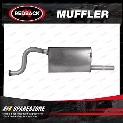 Redback Rear Muffler For Ford Falcon BA BF 4.0L Dedicated LPG Ute 02-08 • $260.95