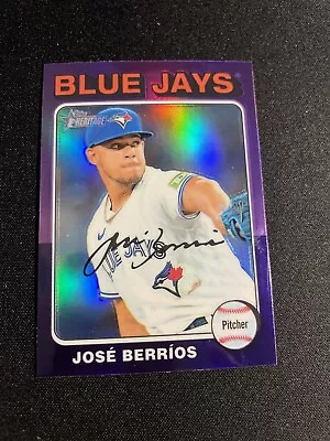 Jose Berrios Hot Box Purple 2024 Topps Heritage Blue Jays • $0.99