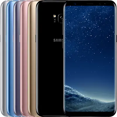 Samsung Galaxy S8+ Plus SCV35 64GB  Unlocked 4G/LTE Smartphone - 1 Year Warranty • £109.99