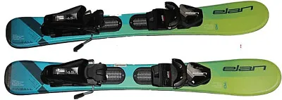 NEW 2024 Elan 70cm Pinball Kids Skis With EL 4.5 GW Size Adjustable Bindings Set • $179.99