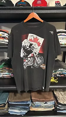 Vintage Thrashed Harley Davidson Tshirt  • $40