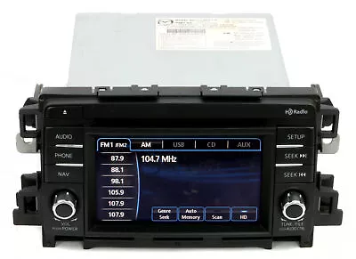 14 Mazda 6 OEM AM FM Single Disc Cd Player W 5.8 Display Screen GJS266DV0A • $191.25