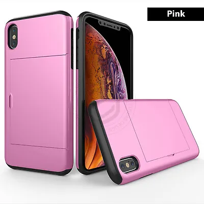 $8.95 • Buy For IPhone X XS Max XR IPhone 8 Plus 7 Plus SE2020 Wallet Card Holder Case Cover