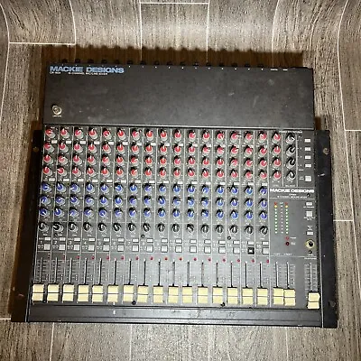 Mackie CR1604-VLZ 16-Channel MIC LINE Mixer Mixing Console FOR PARTS • $140
