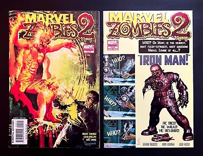 MARVEL ZOMBIES 2 Lot #2 3 Arthur Suydam Cover Art Marvel Comics 2007 • $14.99