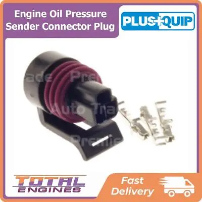 PlusQuip Engine Oil Pressure Sender Connector Plug Fits Holden Monaro V2 3.8L V6 • $25