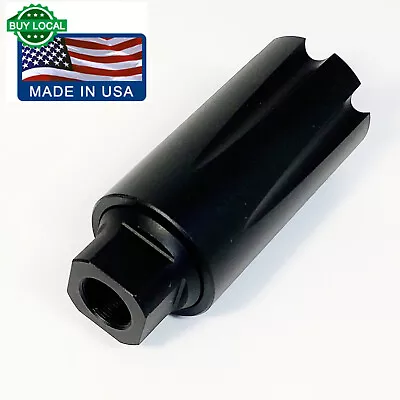 Muzzle Brake Low Concussion Thread 1/2x28 1/2X36 5/8x24 For .22 223 5.56 308 9mm • $22.13