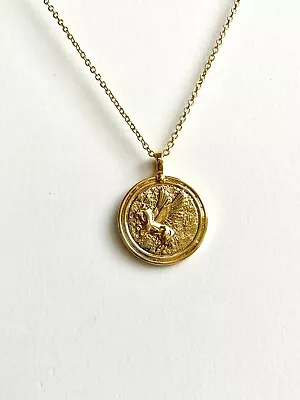 $13.99 • Buy Pegasus Necklace. Pegasus Gold Coin Necklace, Beautiful & High Quality