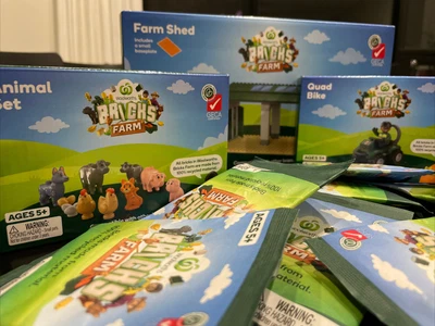 $36 • Buy 🔥woolworths Bricks Animal Set Farm Shed Quad Bike Plus 10 Unopened Packs🔥