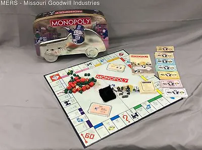 Open Box Hasbro Monopoly Collector's Edition In A Tin 2001 Game • $9.99