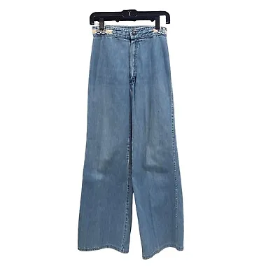 Vintage Wrangler Women's High Rise Wide Leg Bell Bottoms • $69.99