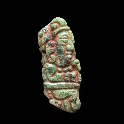 Pre-Columbian Maya Jade Figure • $975