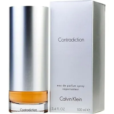 Calvin Klein Contradiction Eau De Parfum 100ml EDP Spray - Brand New • £29.05