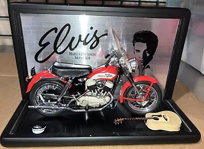 Harley Davidson Die Cast KH 1956 Elvis Presley Limited Edition Motorcycle 1/10 • $99.50