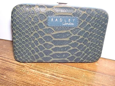 Radley Mock Croc Leather Credit Card Holder Purse • £17.99