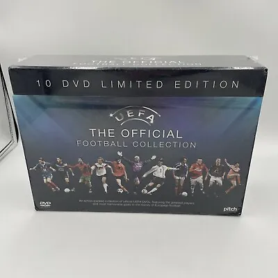 UEFA The Official Football Collection - 10 DVD Limited Edition - SEALED ⭐⭐⭐⭐⭐ • £15.99