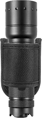 Flashlight Holster For Duty Belt Open Top D Cell Compact Light Holder Case Nyl • $12.98