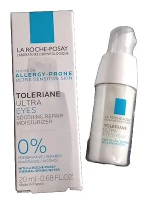 La Roche Posay~Toleriane Ultra Eyes Soothing Repair Moisturizer ~ 0.68 Oz ~ NIB • $23.99