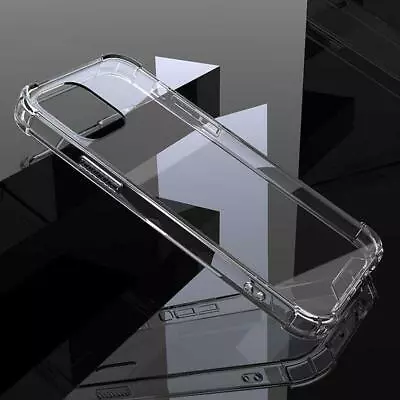 £3.95 • Buy For IPhone 12 13 11 Pro Max Mini XR X SE 7 8 Clear Case / Screen Protector Cover