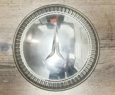 One 1960 Plymouth Dog Dish Wheel HUBCAP 10  Mopar Oem • $57