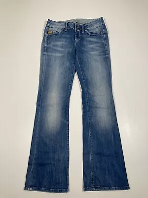 G-STAR RAW MIDGE BOOTLEG Jeans - W27 L32 - Blue - Great Condition - Women’s • £24.99