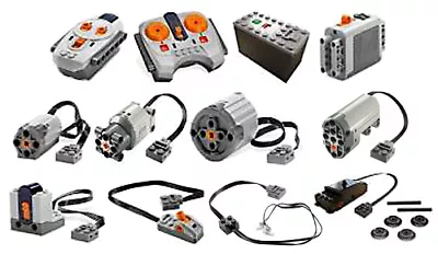 LEGO Power Functions Parts (technicmotorremotereceiverbatteryboxservoled) • $39.99