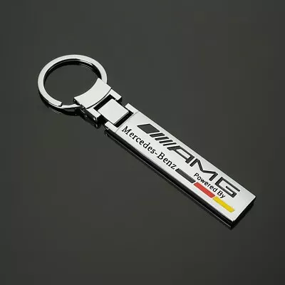 Mercedes Benz AMG Metal Logo Car Keyring Keychain Decoration AUS • $11.50