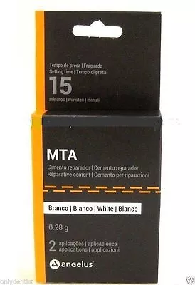 MTA Angelus Dental 2 Applications Dental Supply Reparative Cement !! • $42.74