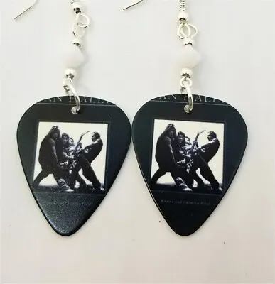 Van Halen Women And Children First Guitar Pick Earrings With Swarovski Crystals • $7