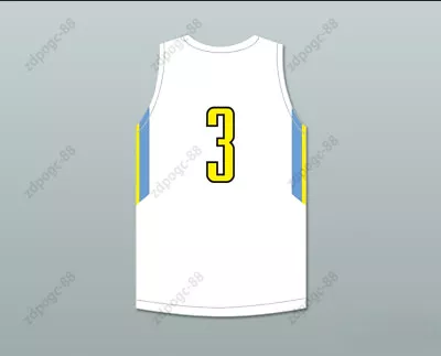 Custom Kostas Antetokounmpo 3 Playground Elite Aau White Basketball Jersey 1 • $19.99