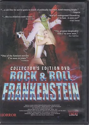 Rock 'n Roll Frankenstein  DVD Collector's Edition Brian O'Hara - Shock- O -Rama • $9.99