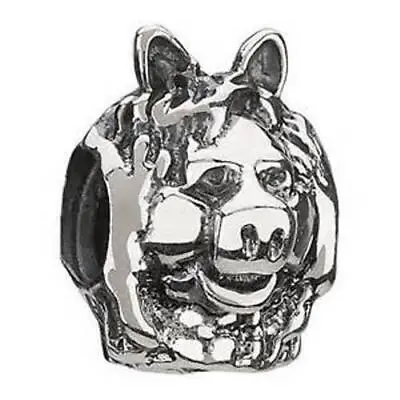 New Chamilia Disney ~MISS PIGGY~ Sterling Silver Charm Bead DIS-24 RETIRED W/Box • $40