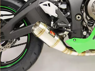 GP Slip On Exhaust Competition Werkes WK1003-S For 11-15 Kawasaki ZX10R • $539.95