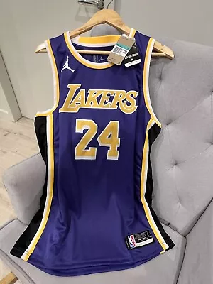 Nike Kobe Bryant Size XL Purple Lakers NBA Swingman Jersey • $68.33