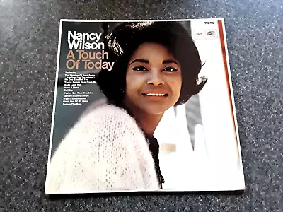 NANCY WILSON A Touch Of Today LP (1966 Capitol) Rare UK Original Glossy Mono LP • £7