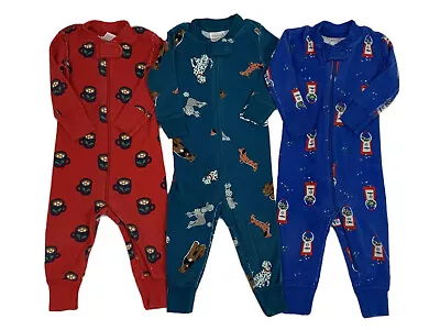 Hanna Andersson Size 70 6-12 Months Organic Cotton One Piece Pajamas • $46.99