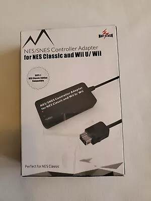 NES SNES SFC Controller To For Wii NES Classic Edition Turbo Adapter Mayflash • $13.99