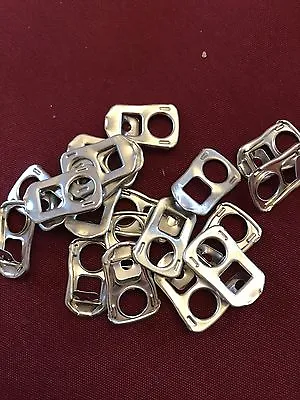 1000+ Silver Soda Tabs/can Ring Pulls For Crochet Or Art & Crafts • £11