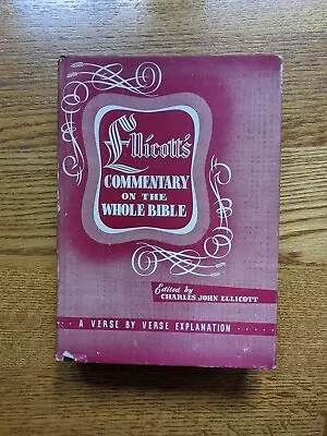 Elliott's Commentary On The Whole Bible Volume Four IV Isaiah - Job • $29.95