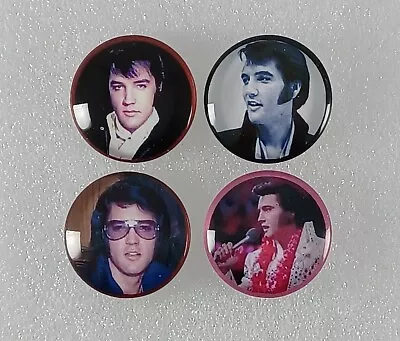 Elvis Presley  Round Key Ring / Pendant / Zipper  Pull • $8.95